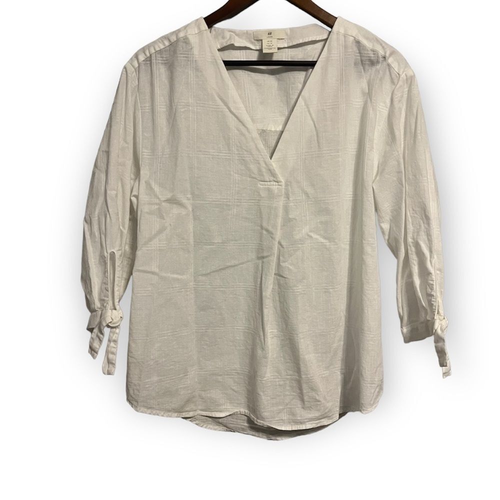 H&M White Blouse